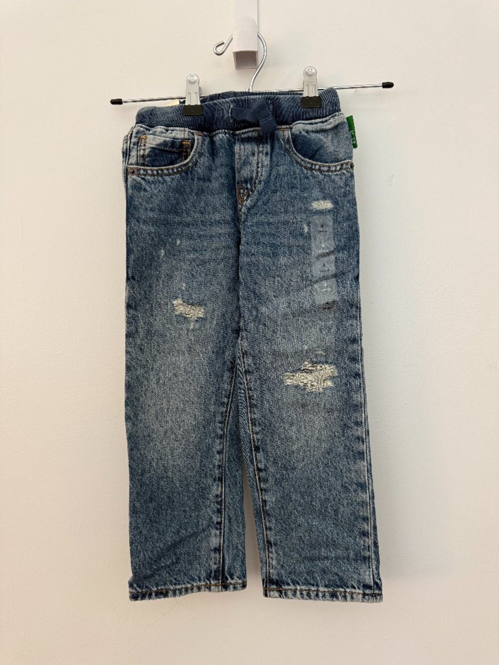 New Gap Boys Distressed Denim - Size 4.